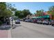 Downtown Dunedin street view with parked cars and shops at 204 Sky Loch W Dr, Dunedin, FL 34698