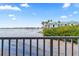 Stunning water view from balcony, lush landscape at 2506 N Rocky Point Dr # 272, Tampa, FL 33607