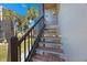 Exterior staircase leading to condo entrance at 3079 Landmark Blvd # 1606, Palm Harbor, FL 34684