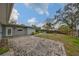 Backyard with large patio area at 4619 W Bay Villa Ave, Tampa, FL 33611