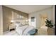 Bright bedroom with a queen bed and neutral decor at 5120 Marina Way # 21406, Tampa, FL 33611