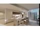 Modern kitchen with island and stainless steel appliances at 5120 Marina Way # 21501, Tampa, FL 33611