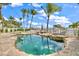 Inviting swimming pool and spa with water view at 644 Boca Ciega Isle Dr, St Pete Beach, FL 33706