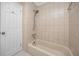 Updated bathroom with a tub and shower at 7449 16Th N St, St Petersburg, FL 33702