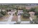 Wide aerial view of neighborhood including subject property at 8237 Delaware Dr, Weeki Wachee, FL 34607