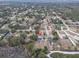 Aerial view showing home's location in a residential neighborhood at 8237 Delaware Dr, Weeki Wachee, FL 34607