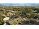 Aerial view showcasing townhome and surrounding landscape at 8615 Carroll Oaks Dr, Tampa, FL 33614