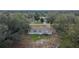 Aerial view of manufactured home and surrounding area at 12914 Gordon Rd, Riverview, FL 33579