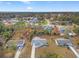 Aerial view of a neighborhood, showcasing a newly remodeled home at 13178 Thrush St, Spring Hill, FL 34609