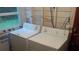 Small laundry room with washer and dryer hookups at 1601 Essex N Dr, St Petersburg, FL 33710