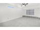 Bright bedroom with tile floors, recessed lighting, and window seat at 1807 W Crawford St, Tampa, FL 33604