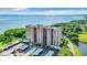 Luxury condo building with water and bridge views at 2616 Cove Cay Dr # 102, Clearwater, FL 33760