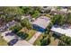 An aerial view shows the home's location and surrounding homes at 3152 Karen Ave, Largo, FL 33774