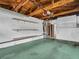 Spacious garage with built-in shelving at 3220 Salisbury Dr, Holiday, FL 34691