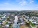 Wide aerial showcasing waterfront homes and natural beauty at 5421 Circle Dr, Weeki Wachee, FL 34607