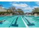 Community lap pool with lane dividers at 5608 Rockfield Loop, Valrico, FL 33596