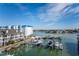 Community view of waterfront and docks at 9341 Blind Pass Rd, St Pete Beach, FL 33706