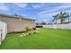 Large backyard with artificial turf and a hot tub at 2715 9Th N Ave, St Petersburg, FL 33713