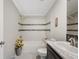 Clean bathroom with a shower/tub combo and vanity at 2715 9Th N Ave, St Petersburg, FL 33713