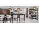 Modern kitchen with island, stainless steel appliances, and white cabinetry at 1208 E Kennedy Blvd # 410, Tampa, FL 33602