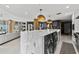 Open concept kitchen with large island and modern appliances at 1208 E Kennedy Blvd # 410, Tampa, FL 33602
