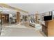 Open concept living room and kitchen with modern finishes at 1208 E Kennedy Blvd # 410, Tampa, FL 33602