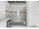 Clean and modern pool bathhouse with shower and toilet at 1208 E Kennedy Blvd # 410, Tampa, FL 33602
