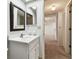 Bathroom with a white vanity and double sinks at 130 Lakeview Way # 130, Oldsmar, FL 34677