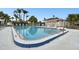 Refreshing community pool with plenty of lounge chairs at 130 Lakeview Way # 130, Oldsmar, FL 34677