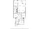 Two-story home floor plan with spacious primary bedroom and screened balcony at 1354 Emerald Dunes Dr, Sun City Center, FL 33573