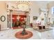Spacious living room with marble floors and high ceilings at 1503 Limona Rd, Brandon, FL 33510