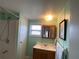 Clean bathroom, featuring a vanity and shower at 1710 7Th Sw St # 83, Ruskin, FL 33570