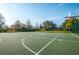 Outdoor basketball court with markings and hoops at 17443 Glenapp Dr, Land O Lakes, FL 34638
