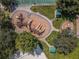 Overhead view of playground with play equipment at 17443 Glenapp Dr, Land O Lakes, FL 34638