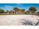 Sand volleyball court with net, ready for a friendly game at 17443 Glenapp Dr, Land O Lakes, FL 34638
