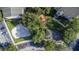 Overhead view of playground and sand volleyball court at 18119 Sterling Gate Cir # 18119, Tampa, FL 33647