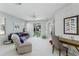 Bright and airy living room with view of backyard at 20922 Jaffa Ln, Land O Lakes, FL 34637
