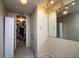Hallway with mirrored closet and door to bedroom at 400 64Th Ave # 508, St Pete Beach, FL 33706