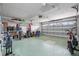 Spacious garage with ample storage and room for bikes at 407 Boca Ciega Point N Blvd, St Petersburg, FL 33708