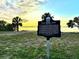 Historical marker detailing the history of Gulf Shore Park in Crystal Beach, Florida at 608 Florida Blvd, Crystal Beach, FL 34681