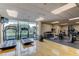 Fitness center with treadmills, elliptical machines and weights at 7050 Sunset S Dr # 208, South Pasadena, FL 33707