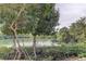 Serene waterfront view with lush greenery and calm water at 7050 Sunset S Dr # 208, South Pasadena, FL 33707