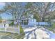 Home features a white picket fence and a large front yard at 11121 Roberts Ln, Riverview, FL 33578