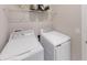 Convenient laundry room with washer and dryer at 14952 Serene Shores Loop, Lakewood Ranch, FL 34211