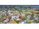 Aerial showcasing home location near water at 431 Rafael Ne Blvd, St Petersburg, FL 33704