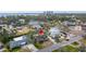 Aerial view of property with bay and city skyline in background at 431 Rafael Ne Blvd, St Petersburg, FL 33704