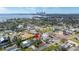 Aerial view of property with city skyline view at 431 Rafael Ne Blvd, St Petersburg, FL 33704