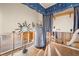 Unfinished laundry room with water heater and tile floor at 431 Rafael Ne Blvd, St Petersburg, FL 33704