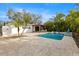 Inviting pool with patio and covered seating area at 431 Rafael Ne Blvd, St Petersburg, FL 33704