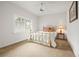 Bedroom with brass bed frame and ceiling fan at 4339 Cheval Blvd, Lutz, FL 33558